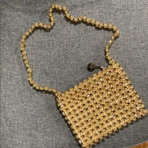 Furla beaded bag